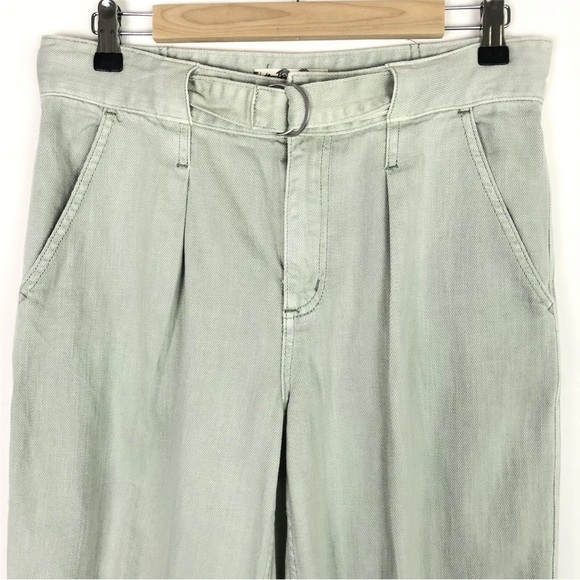 WE THE FREE Free People $128 Paloma Slouchy Belted Jeans in Mint
Size 28 - Picture 4 of 8